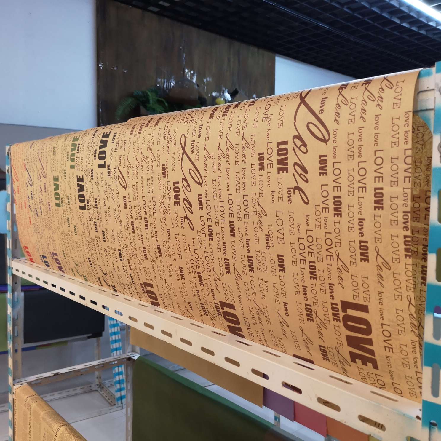Kraft paper newspaper packaging paper detail image 9