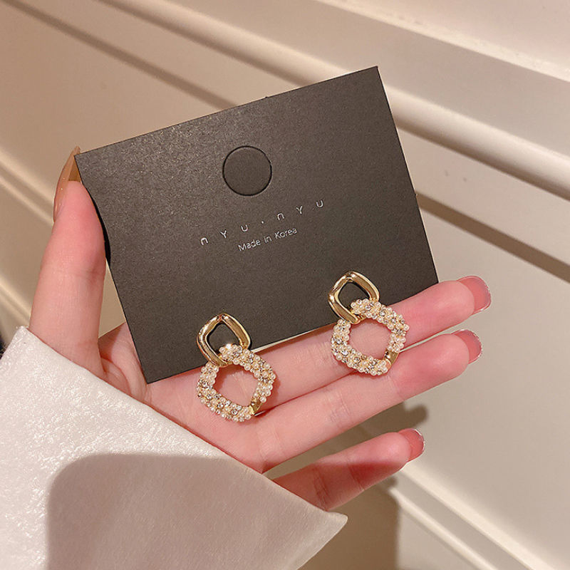 44ins ear piercing small delicate circle ear studs circle silver ear ring ear bone studs ear bone ring allergy protection ear buckle female