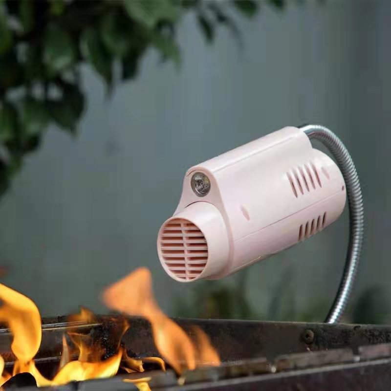 户外烧烤野营鼓风机便携强力烧烤吹风机吸铁石烤炉专用工具 其他厨房小工具详情图3