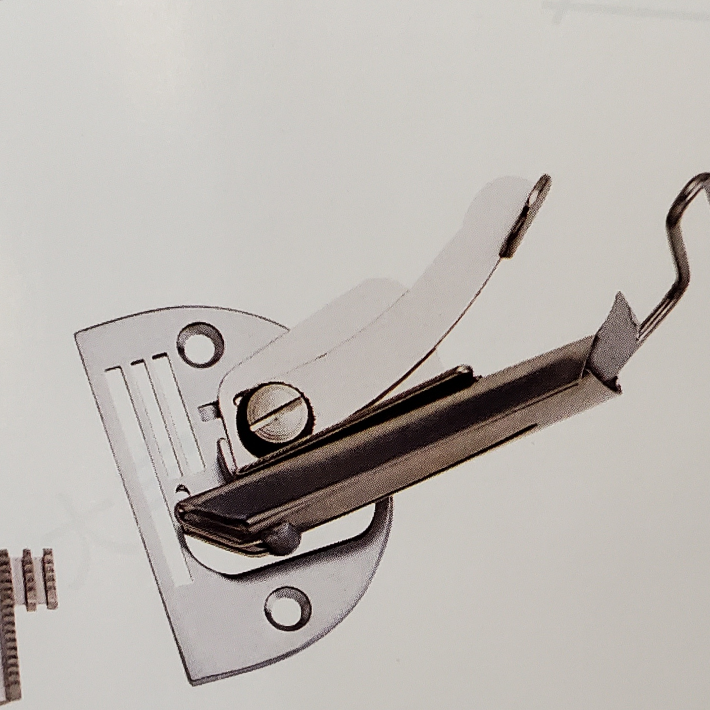 Flat sewing machine right-angle edge wrapping copper textile equipment and accessories sewing equipment accessories