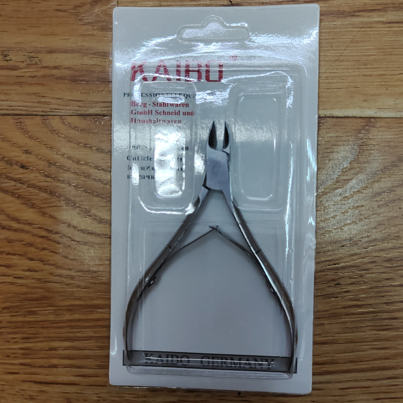 凯博KAIBO288-8715-3双簧死皮剪插卡包装