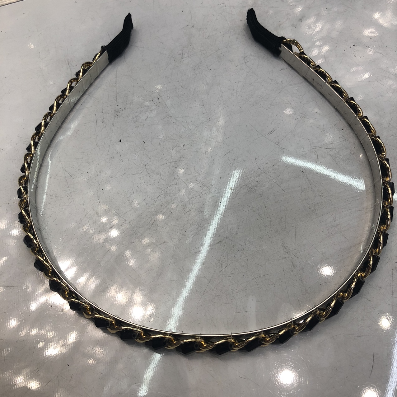 细金链条发箍厂家直销超级优雅迷人热销爆款时尚好看百搭