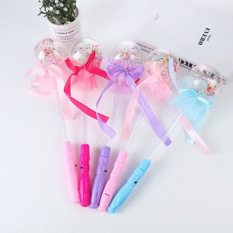 心形圆形星星灯光棒荧光棒发光棒闪光棒夜光棒爱心魔仙棒仙女棒详情图3