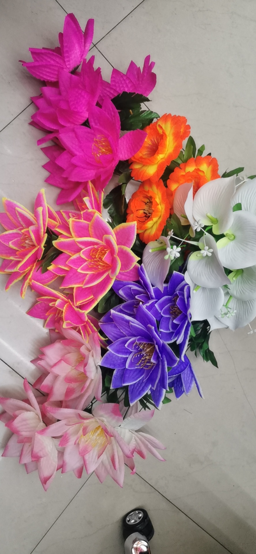 7 pieces of Oriental Sunrise artificial flowers and artificial flowers are stylized and standardized in local areas Application Scenario