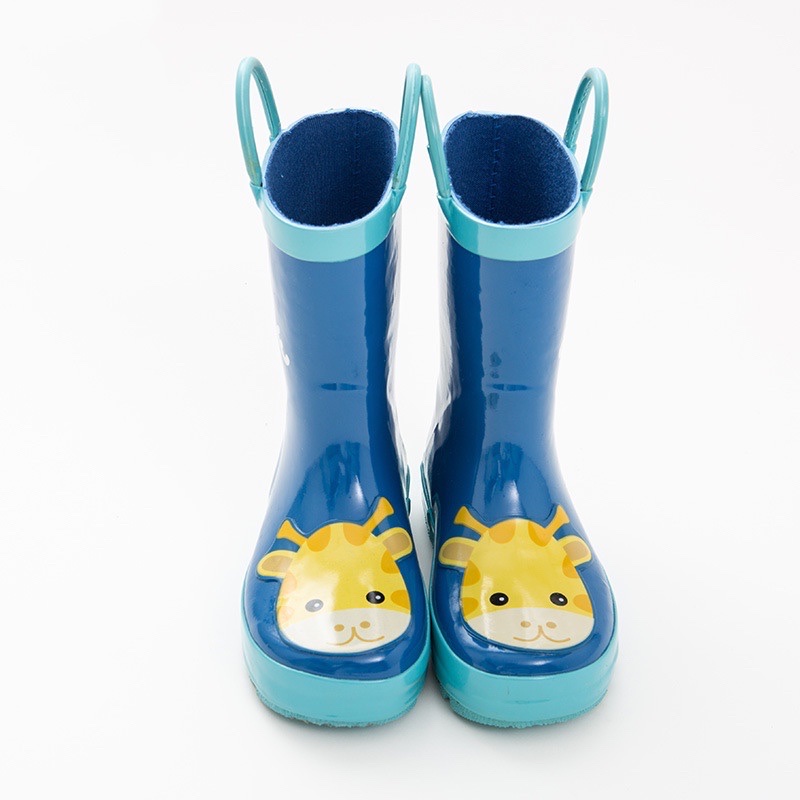 新款儿童雨鞋 男童女童雨鞋 橡胶防滑雨鞋 小孩雨靴中筒水鞋 详情图5