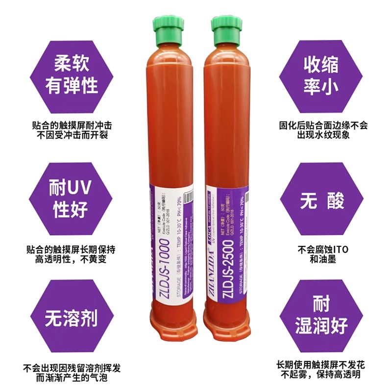 Liquid optical adhesive 1 details Picture
