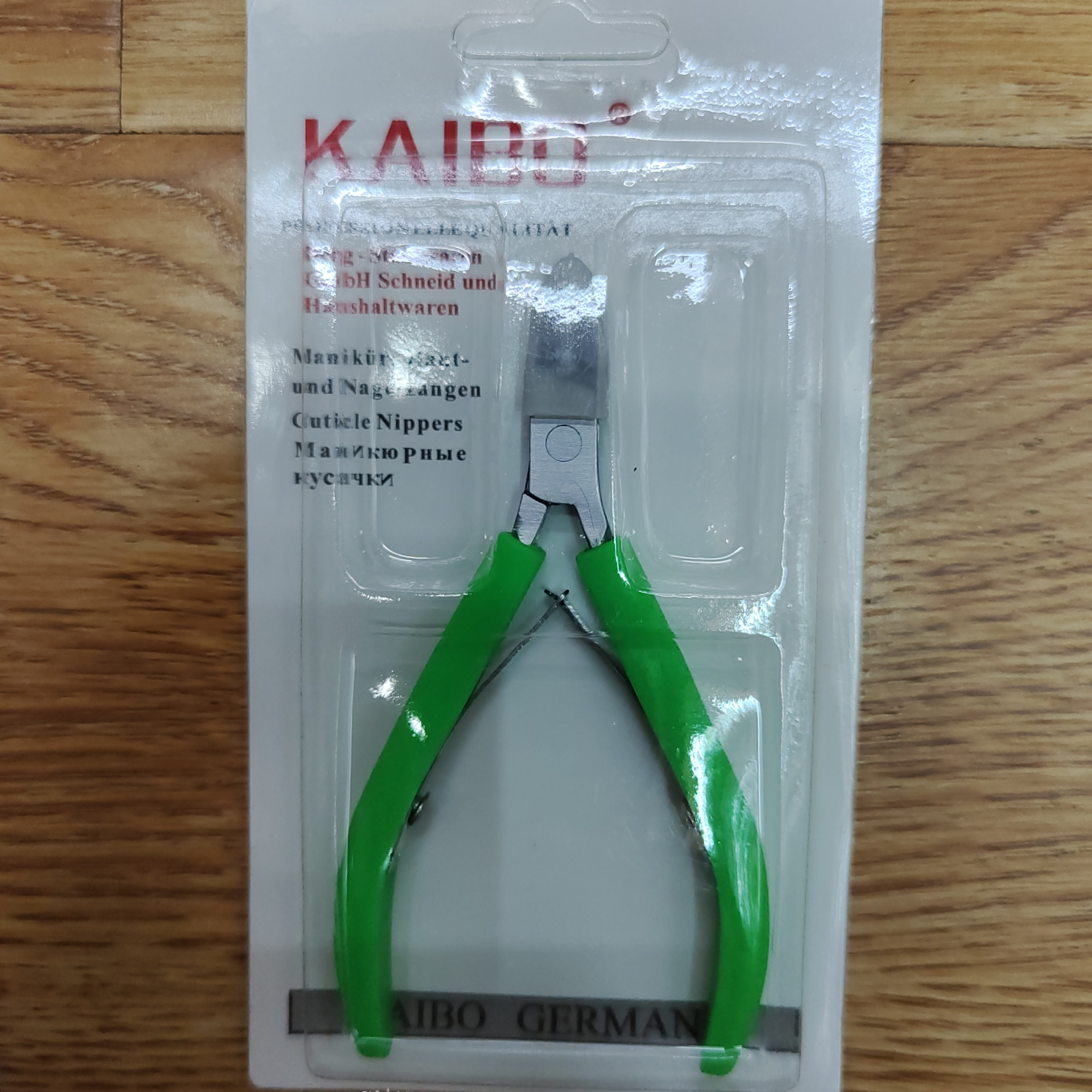 凯博KAIBO288-8715硅胶手柄死皮剪插卡包装