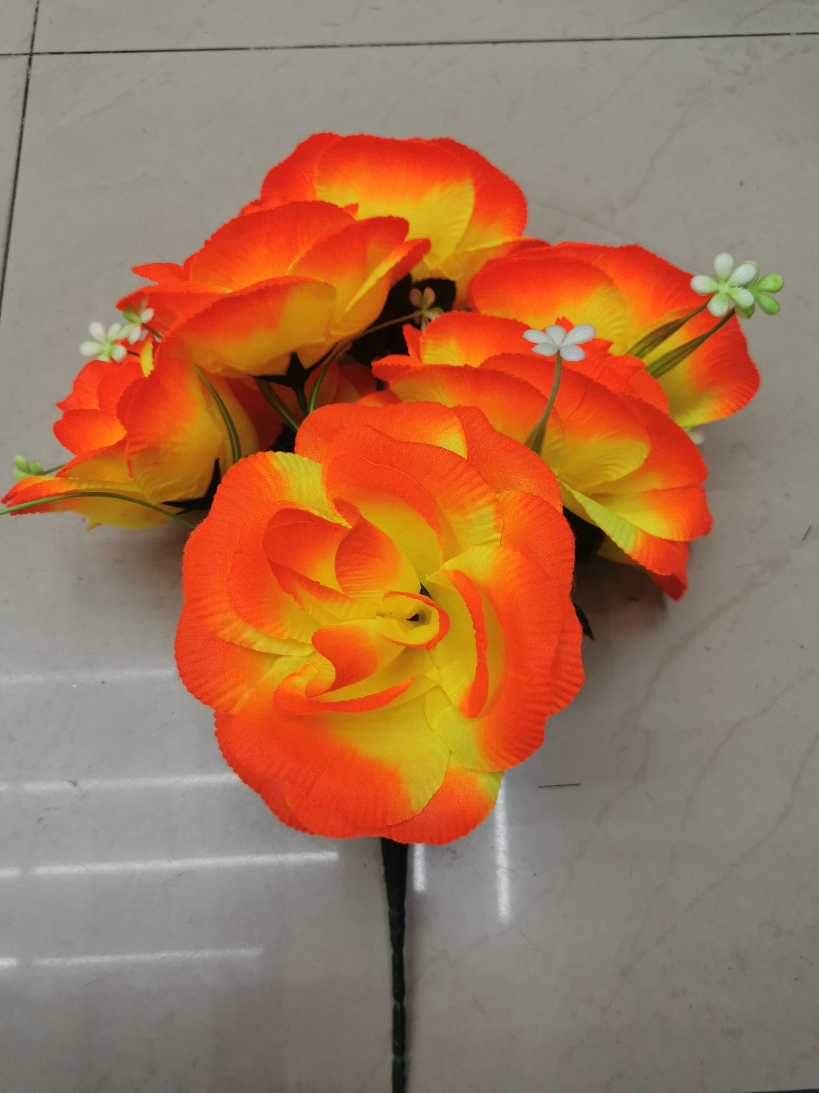 7 shining chrysanthemums, artificial flowers, v planning, v just gave a red envelope Specification image