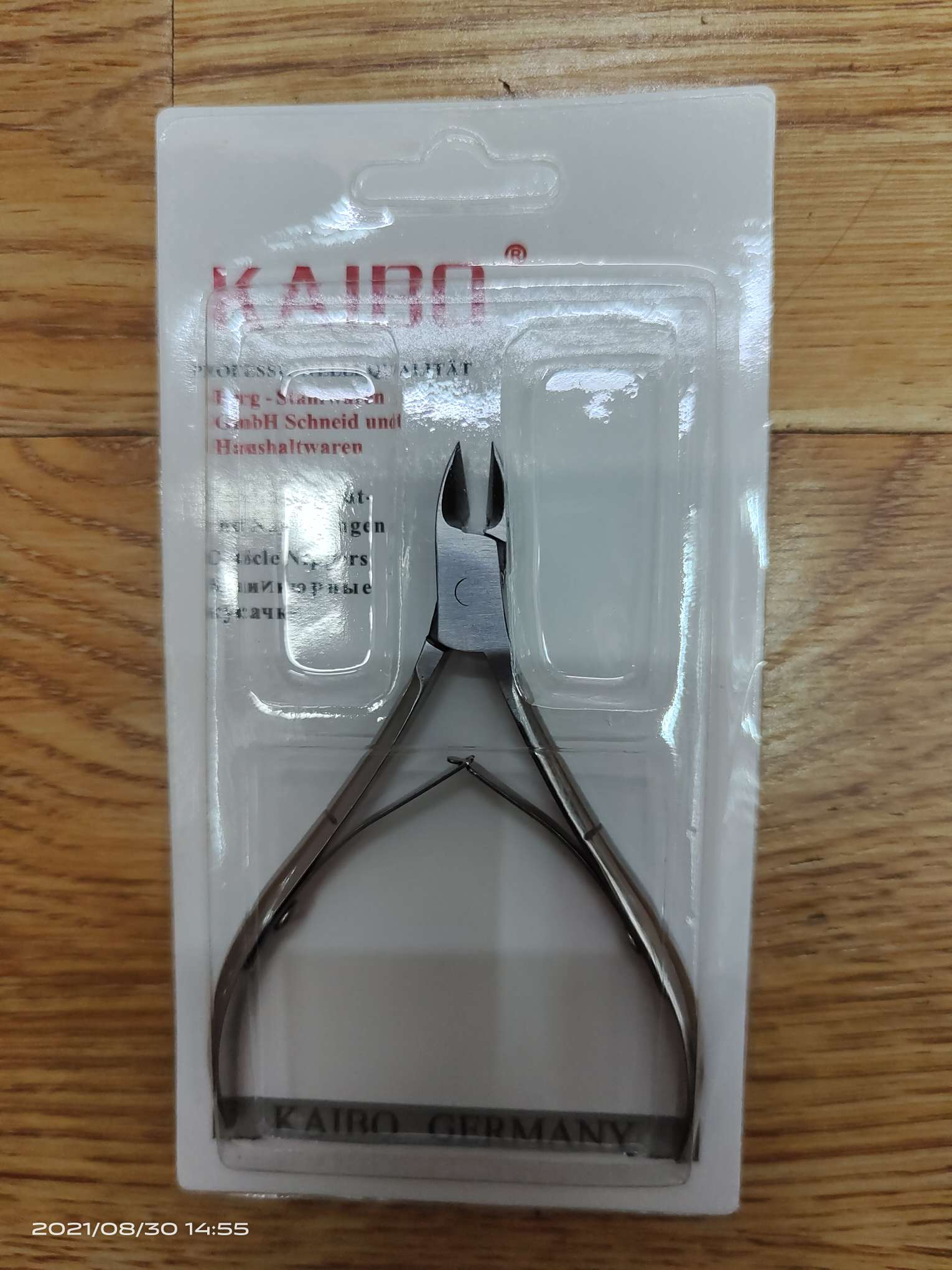 凯博KAIBO288-8715-3双簧死皮剪插卡包装详情图1