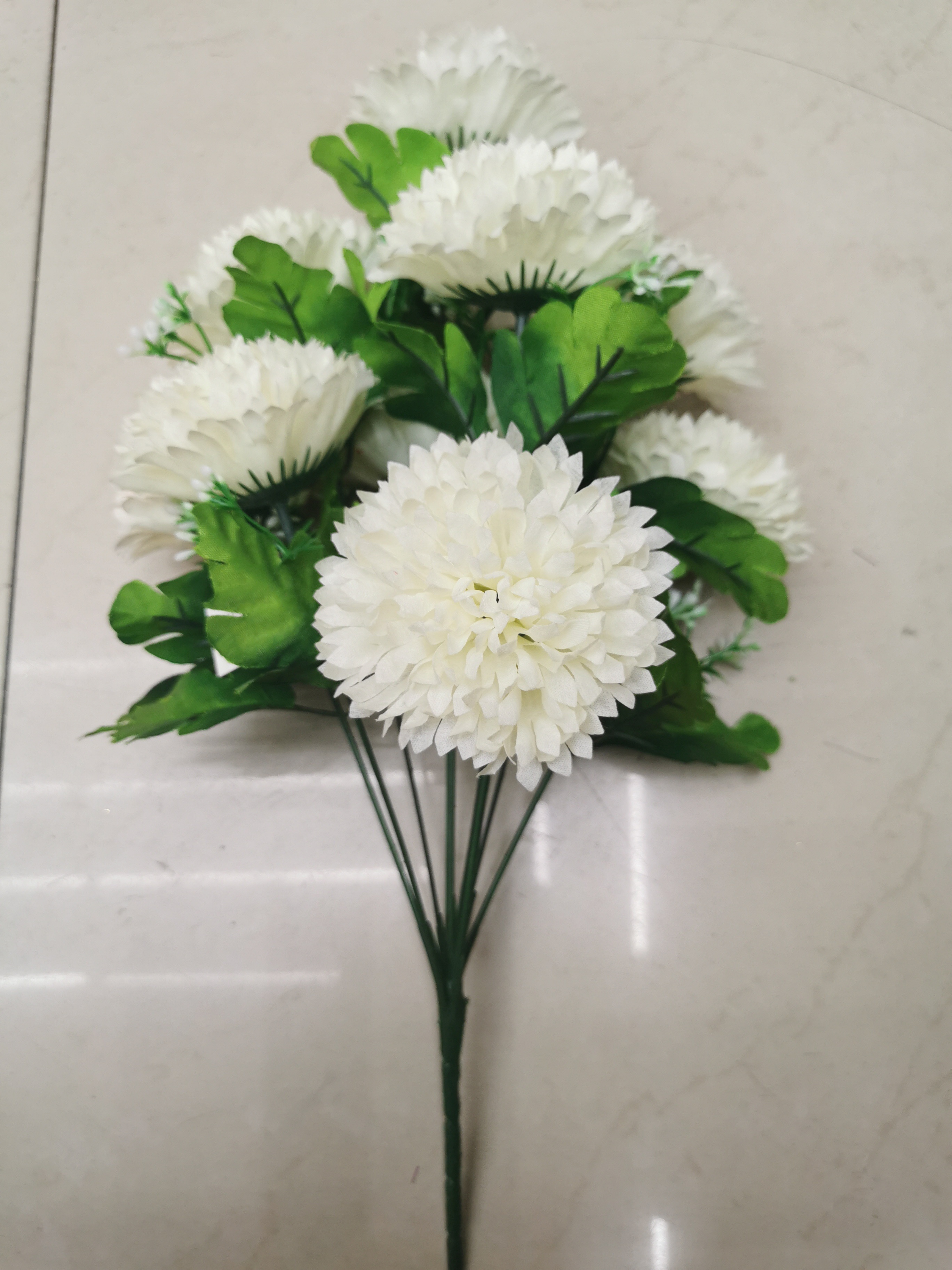 Fox, a third party, will send the 7-head peony artificial flowers and other artificial flowers as soon as possible details Picture