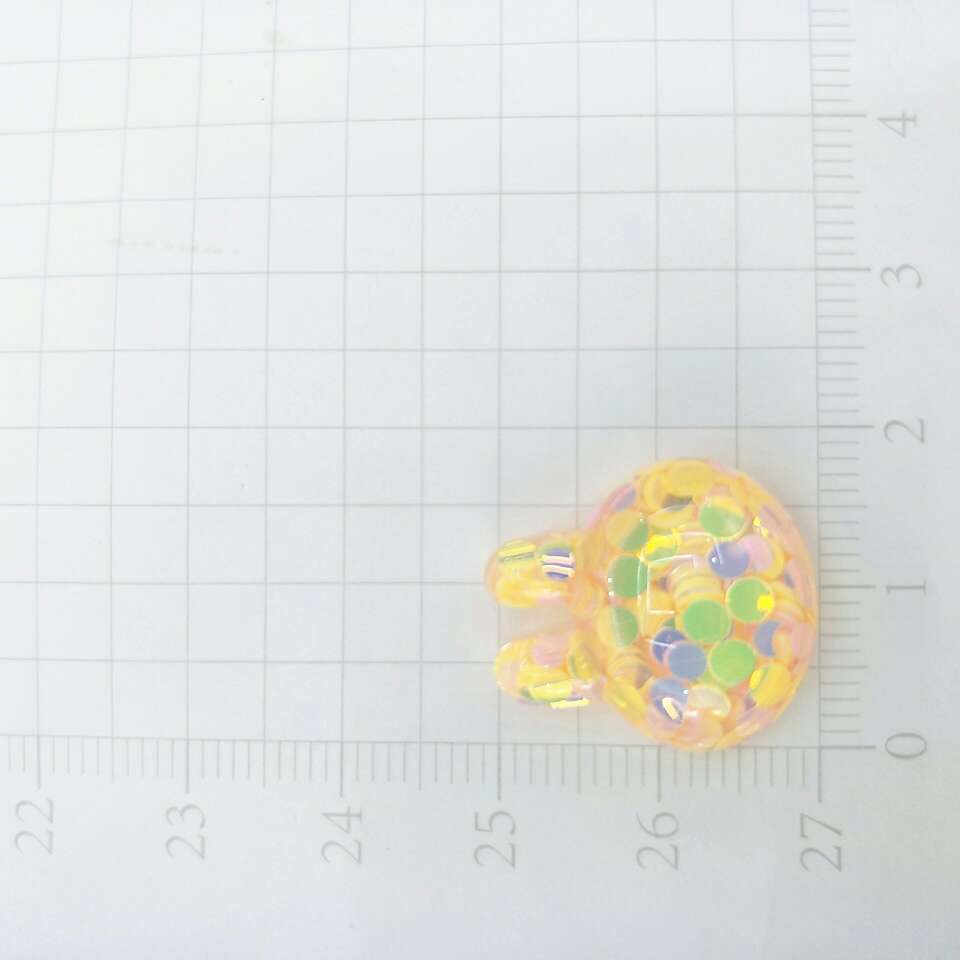 Butterfly Bud epoxy resin AB glue jewelry accessories are suitable for rubber bands, hairpins, phone cases, nail art, crocs, headbands, bracelets and other jewelry accessories Specification image