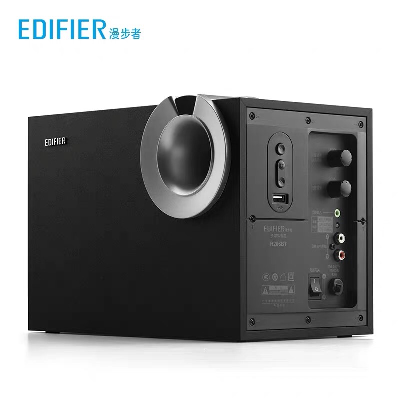 价格面议  EDIFIER/漫步者 R206BT多媒体有源2.1电脑音箱U盘木质低音炮音响