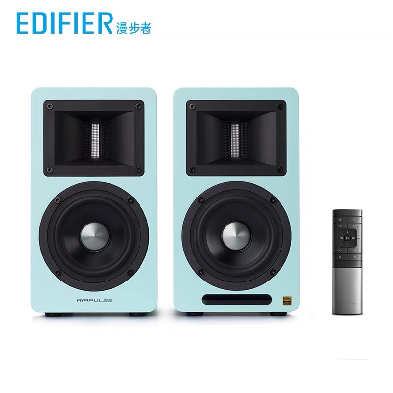 价格面议  EDIFIER/漫步者 AIRPULSE A80无线蓝牙HIFI书架式有源音箱低音炮