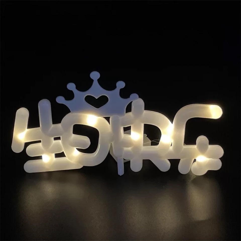 LOVE cake lamp, BABY letter lamp, music song light strip, colorful light, Happy birthday, bouquet decoration, copper wire light string, warm white ribbon, electronic Happy birthday Application Scenario