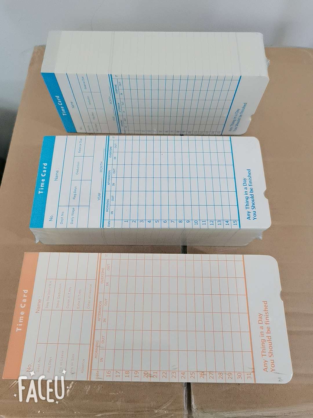 英文卡纸详情图1