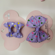 102 dots small and small bow tie set