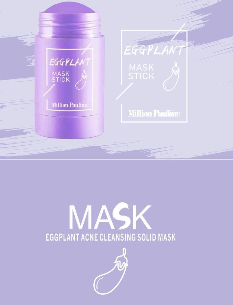 Million Pauline Green Tea Solid Cleansing Mask stick Application Scenario