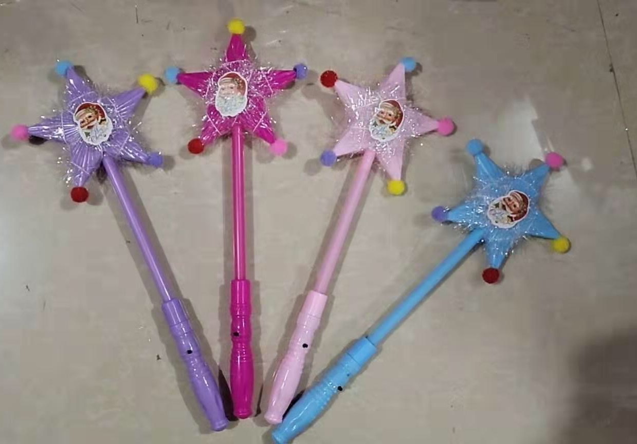 New LED Christmas tree light sticks, flashing sticks, glowing magic sticks, fluorescent sticks, essential Christmas festival decorations, magic sticks, festive atmosphere, flashing sticks, Christmas children's toys, Christmas Application Scenario