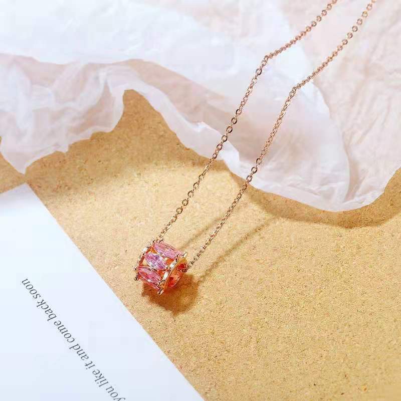 Chenglong Jewelry Titanium Steel Little Waist Necklace does not fade C0876-30