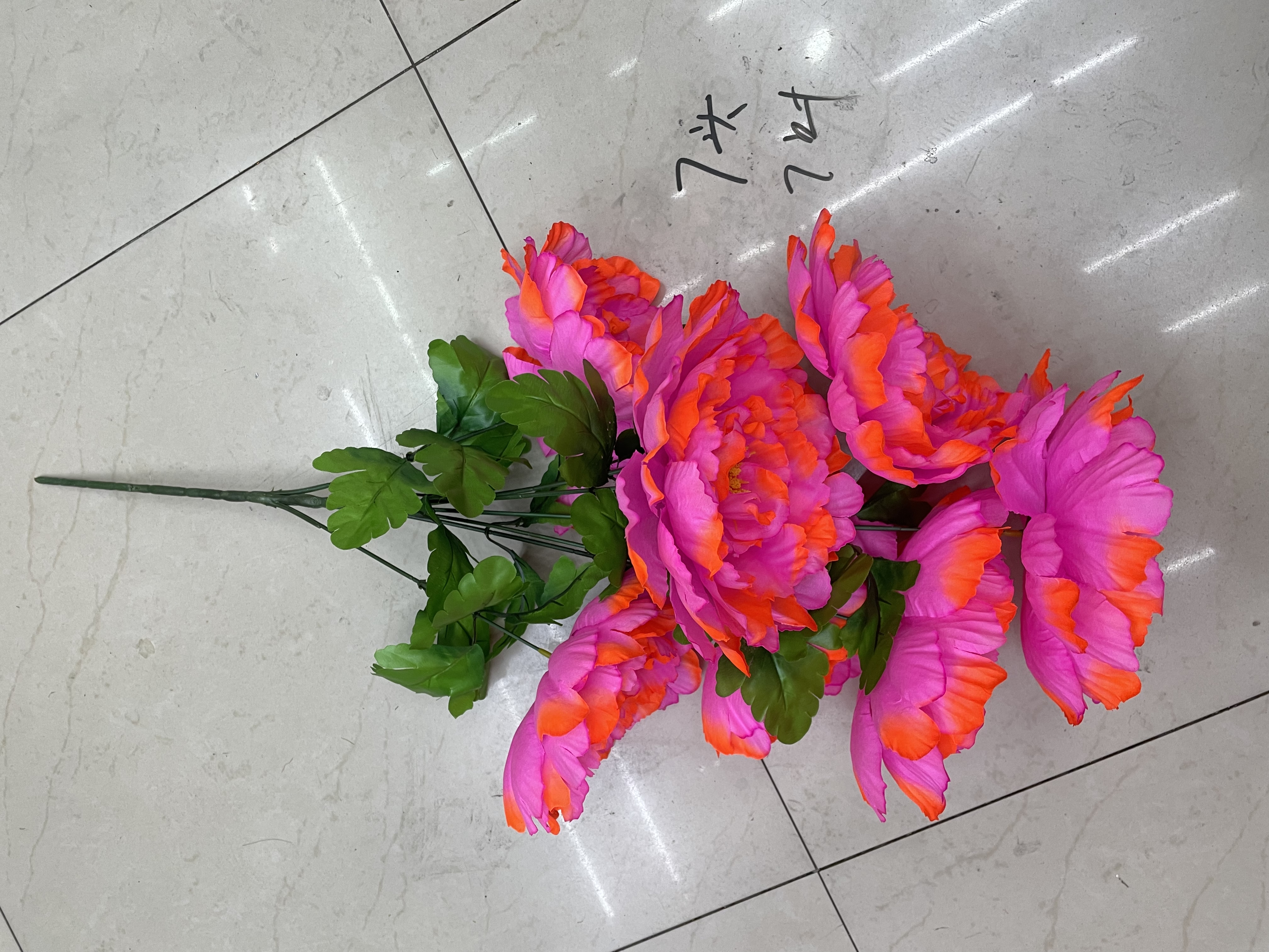 Seven 46-centimeter artificial flowers with a bountiful harvest are not achieved recursively Application Scenario