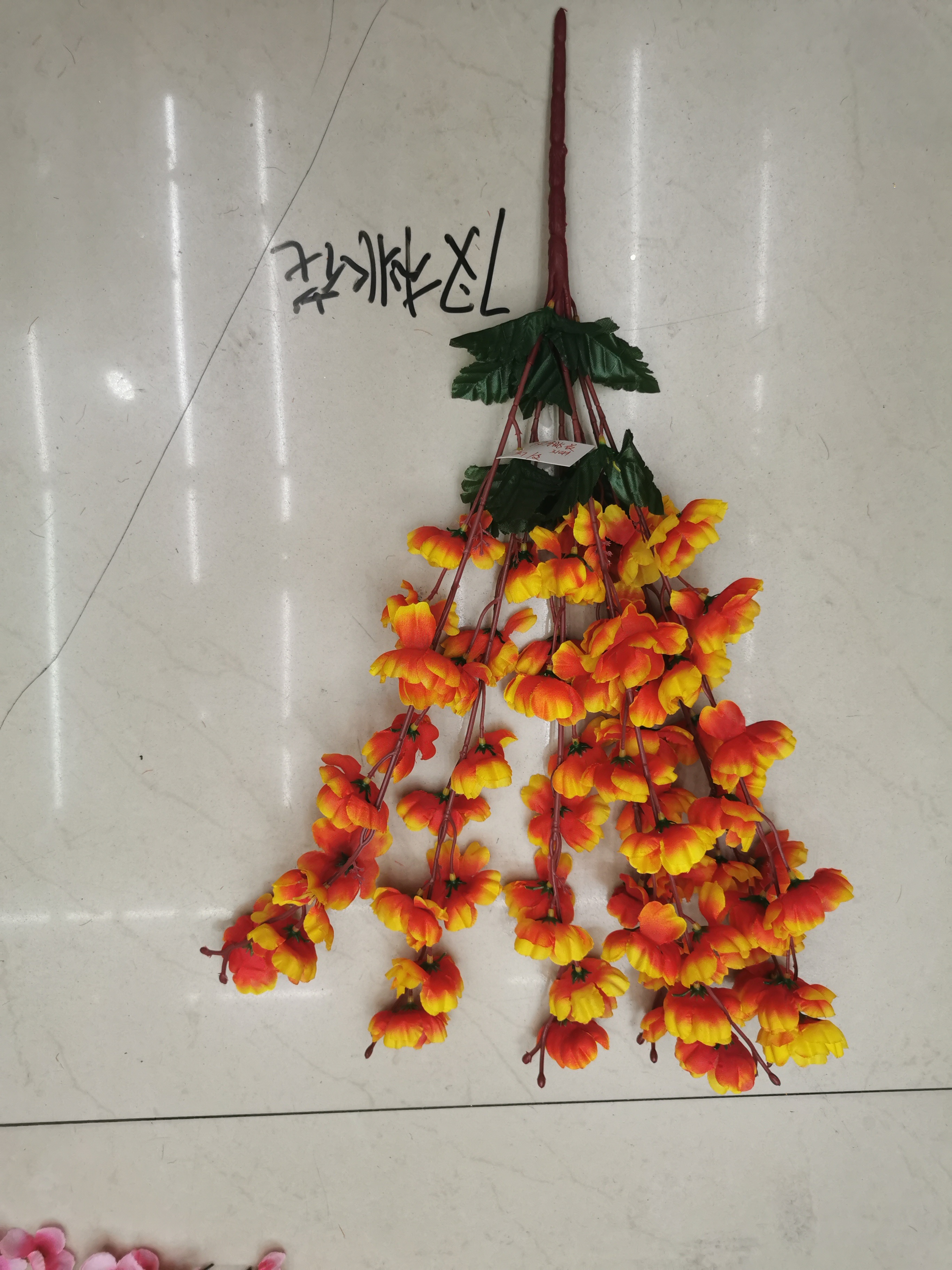 How to create a tropical landscape with 7 shining chrysanthemum artificial flowers Application Scenario