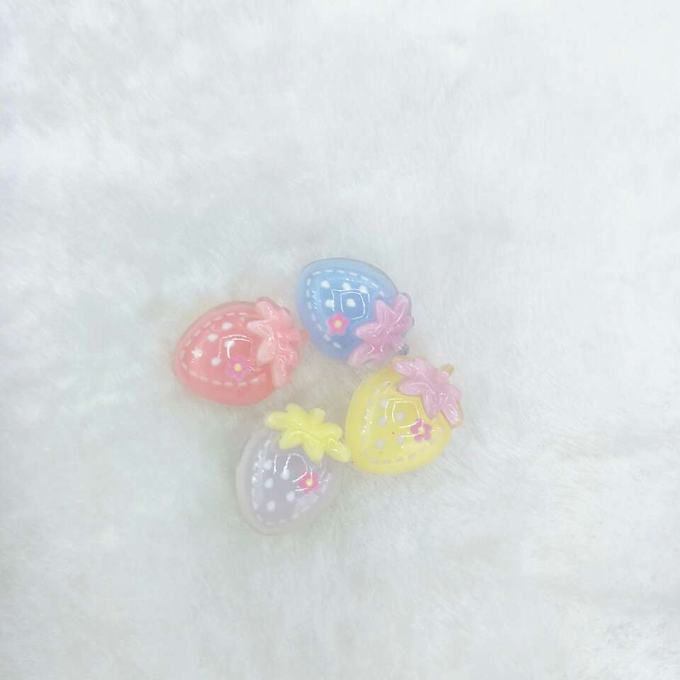 Butterfly Bud epoxy resin AB glue jewelry accessories are suitable for rubber bands, hairpins, phone cases, nail art, crocs, headbands, bracelets and other jewelry accessories Item Picture