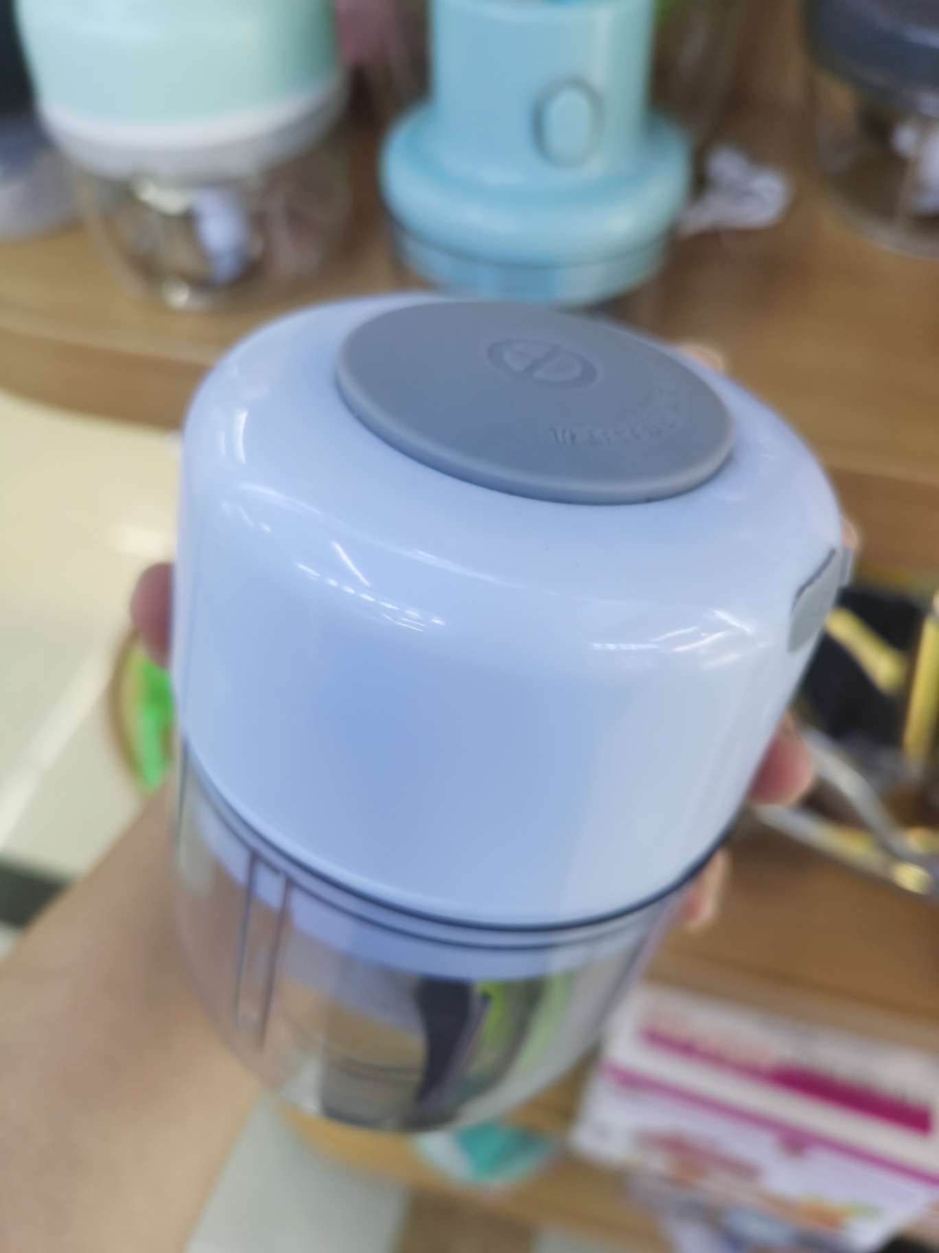 Electric garlic mixer and minced garlic grinder are sold directly by the manufacturer with quality guaranteed detail image 1