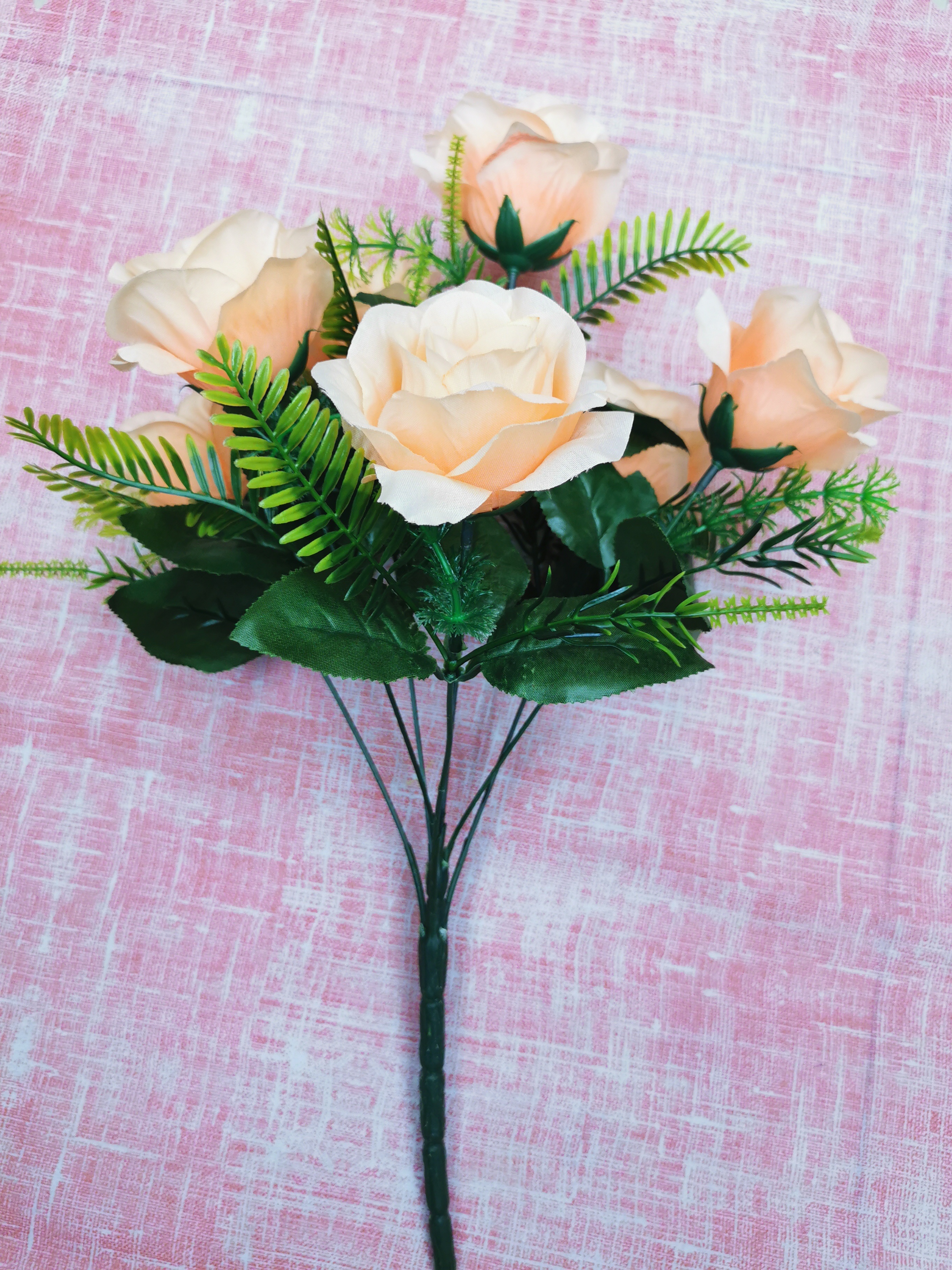 Announcement of 10-head 3-color Chrysanthemum 50p0 Artificial Flower Fake Flower Co., LTD details Picture