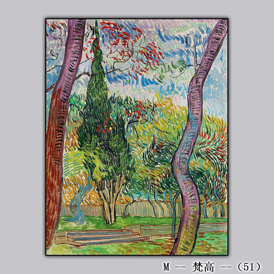 Van Gogh decorative painting -8 details Picture