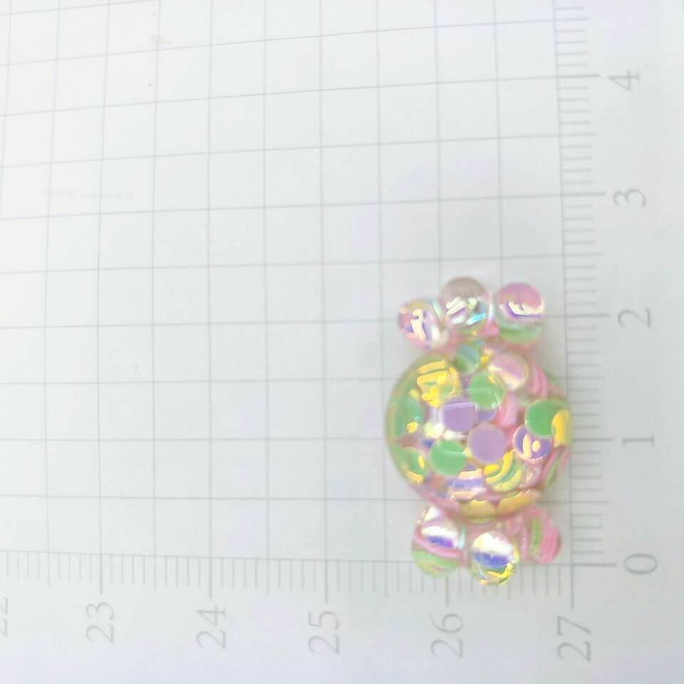 Butterfly Bud epoxy resin AB glue jewelry accessories are suitable for rubber bands, hairpins, phone cases, nail art, crocs, headbands, bracelets and other jewelry accessories Item Picture