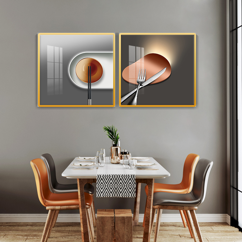Crystal porcelain restaurant painting 10-3