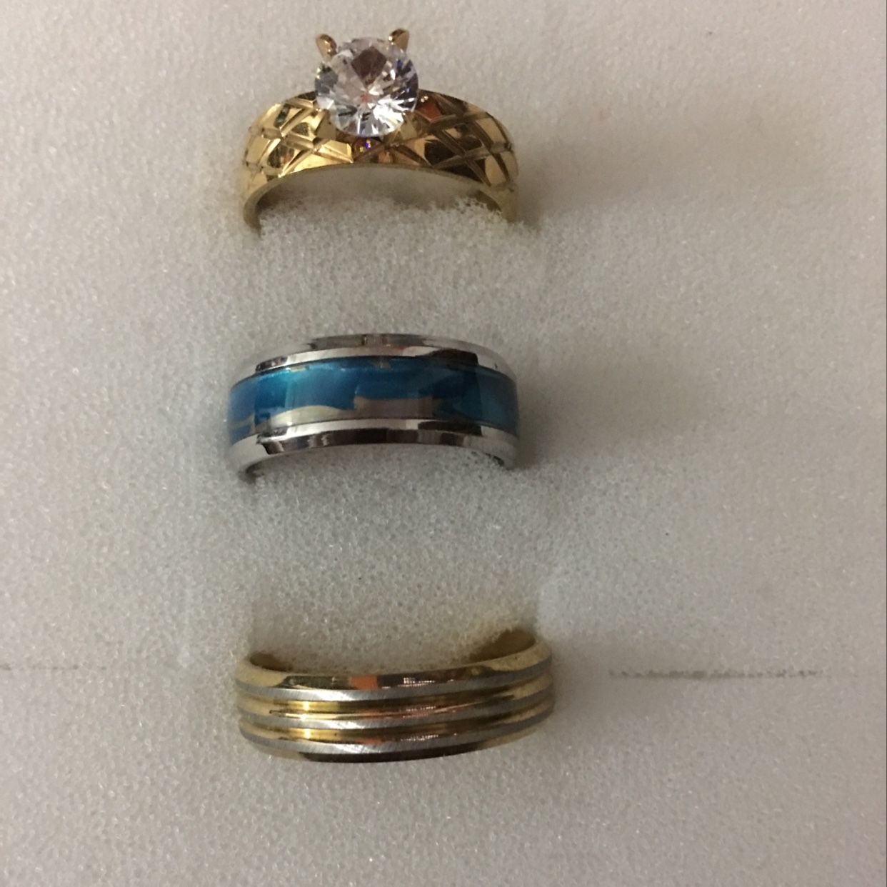 Three unique design style charm fashion generous with classic full personality series product portfolio