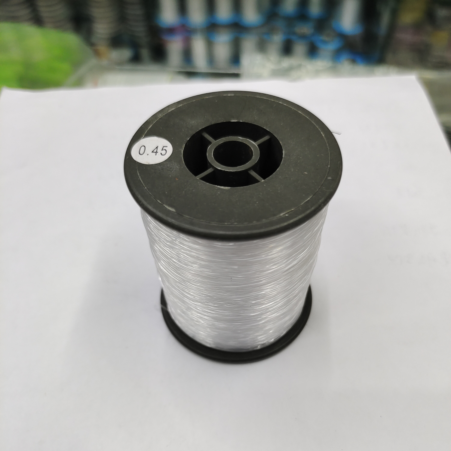Medium tube non-elastic fishing wire 0.45 Crystal wire Fish silk wire diy hand-braided wire Nylon wire beaded rope transparent wire rope