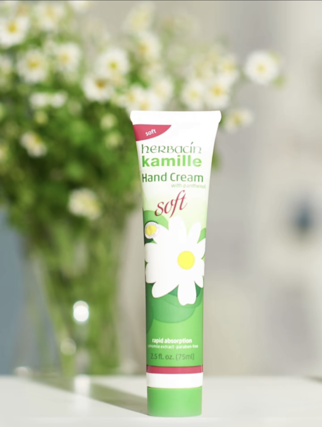 German Chamomile Autumn and Winter Softening Hand Cream 20ml Moisturizing and hydrating, moisturizing and softening the skin. Chamomile hand cream moisturizes without greasiness pic 6