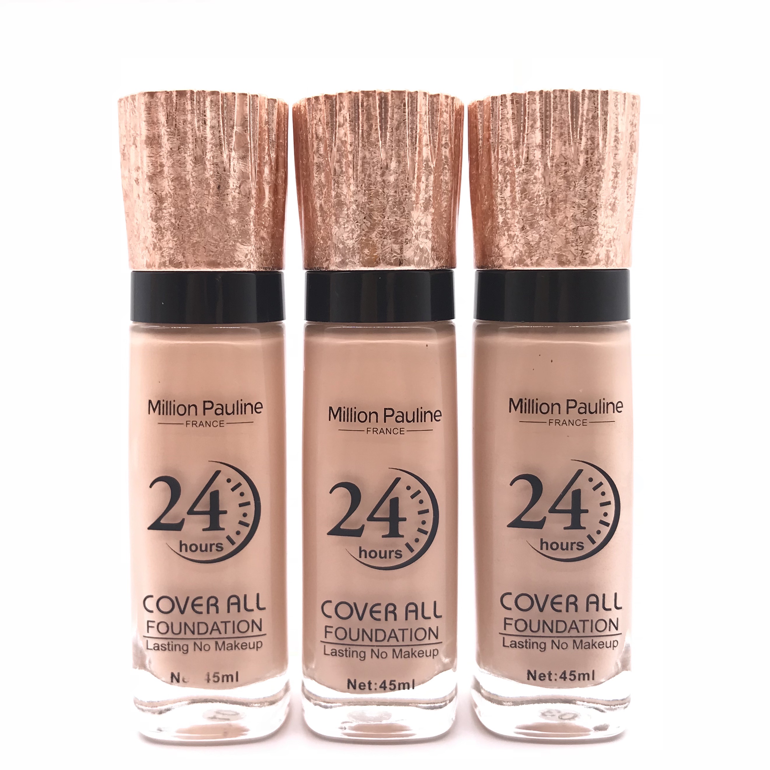 Million Lotus Foundation Cream Moisturizing, concealing and non-smudging Foundation liquid details Picture