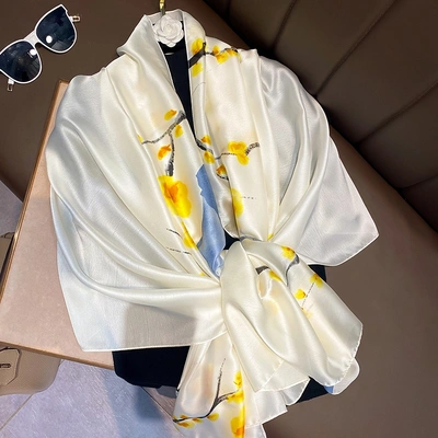 Scarf Super Warm Thick All Matching Lovely Generous Scarf Vintage Printed Scarf Scarf Scarf Lady Elegance Scarf Scarf Han