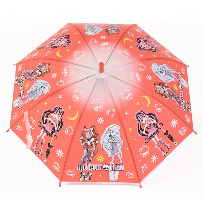 儿童透明伞任意花纹混装细节图