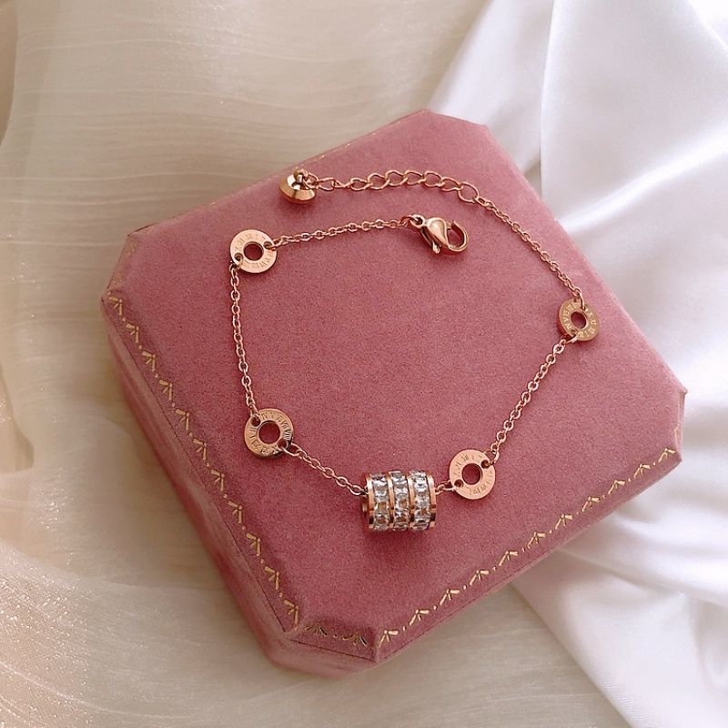 16 Ten mile Champagne star colorful gradient color fresh water fancy Pearl bracelet Light luxury niche fine bead beading