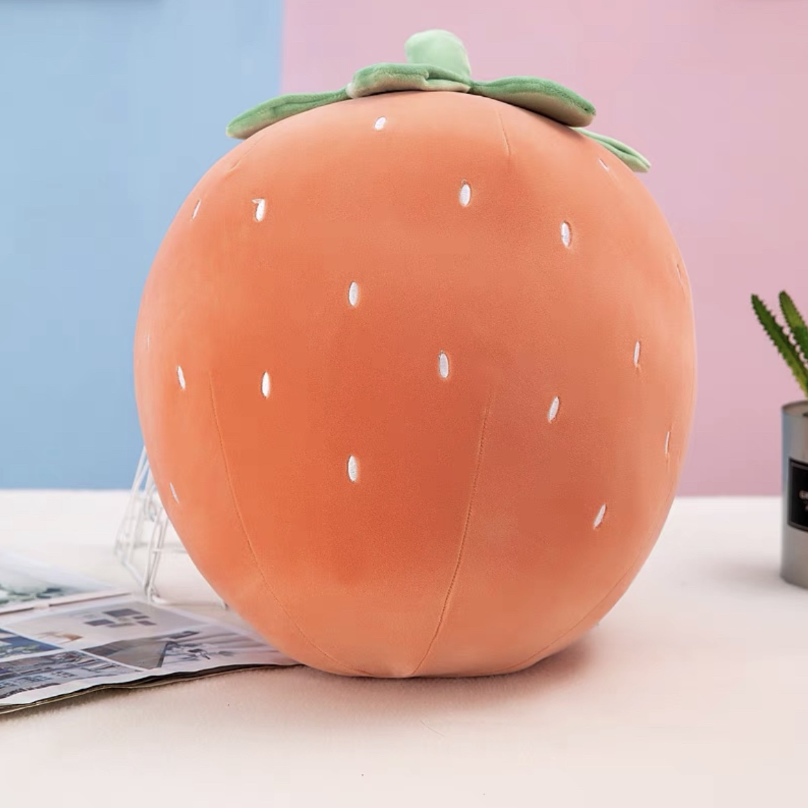 Strawberry big pillow super soft bed head cuddly pillow pillow cushion bed sofa doll decoration girl heart 8