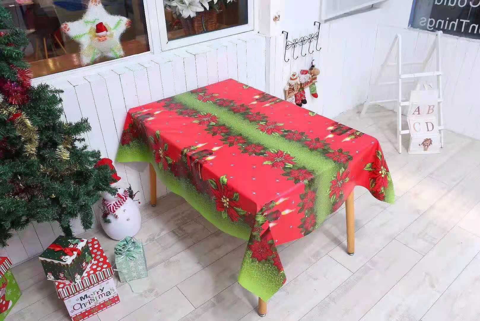 The Size Of The Christmas Flower Is 137 × 183㎝ Application Scenario