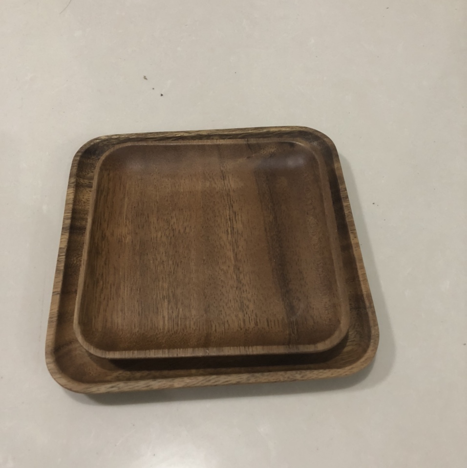 实木碟子木盘家用餐盘披萨面包蛋糕盘创意零食点心木质果盘蛋糕礼盒