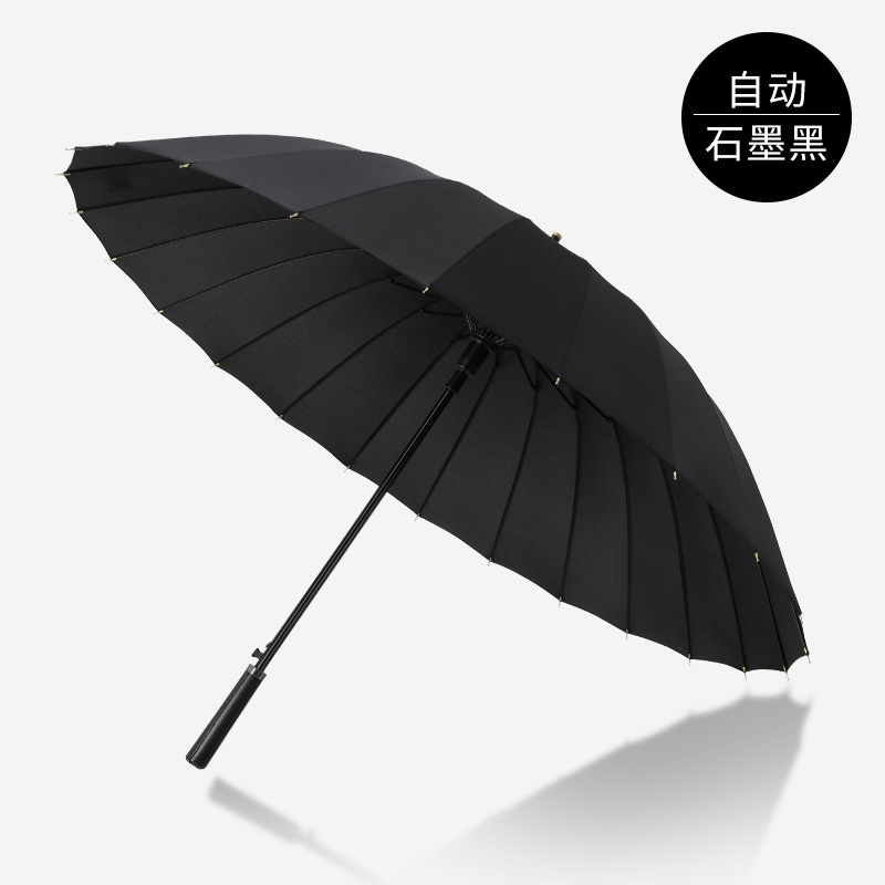 24骨抗风长伞详情图4