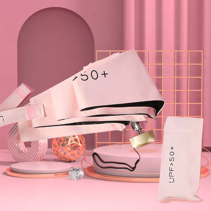 扁五折五折防嗮伞产品图