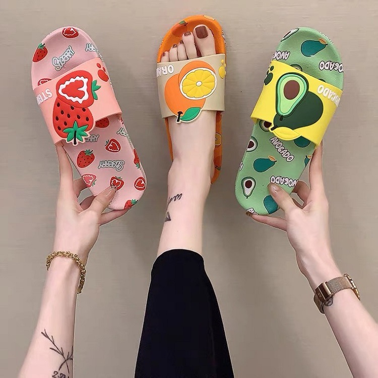 Moda nacional moda China algodón lino zapatillas zapatillas mujeres verano exterior moda red de influencia cool flops casual interior suave suela una palabra cool slippers Application Scenario