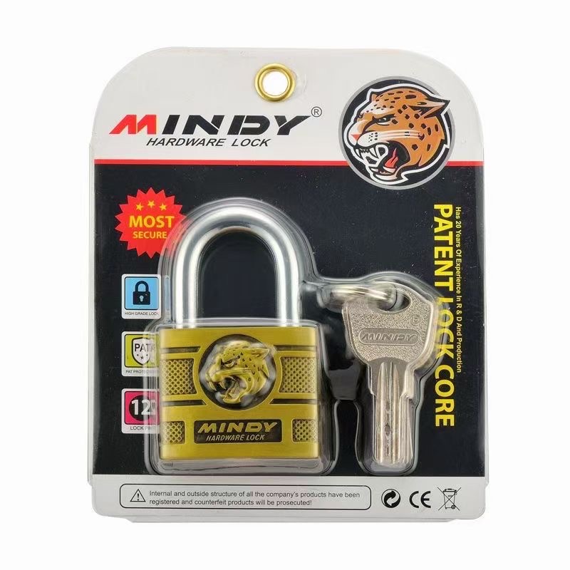 义乌好货，球型，青古铜原子全铜芯，插卡挂锁。MINDY牌。详情图3