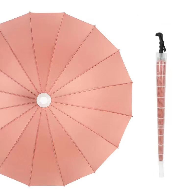 16K水套直柄长伞