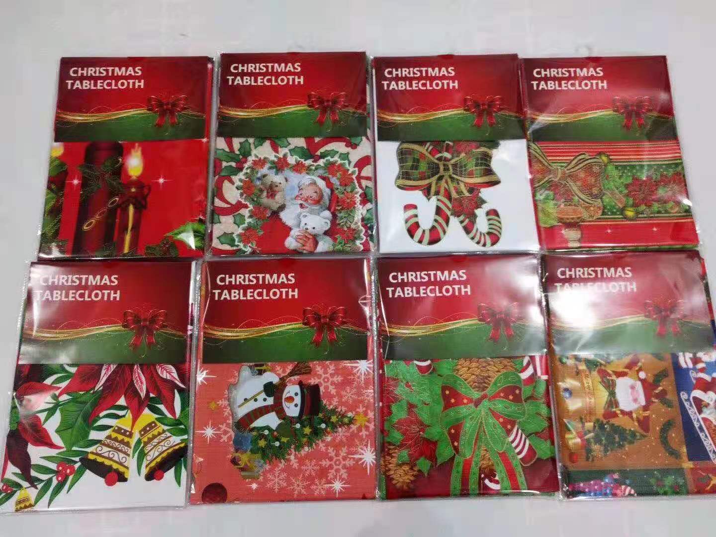 Christmas Tablecloth Manufacturers Direct Spot Sales details Picture