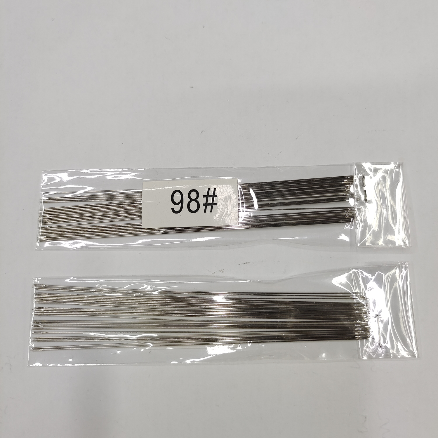 DIY handmade needle Superfine threading bead needle Slender needle large eye needle rice bead needle beaded bead needle Bracelet necklace special needle 98# needle