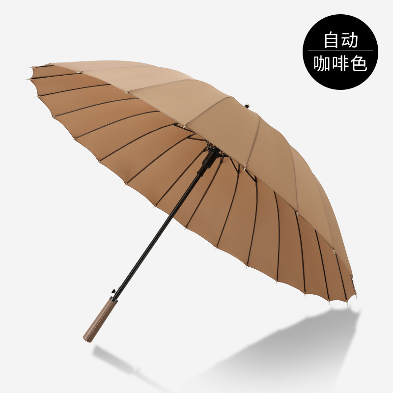 24骨抗风长伞详情图2