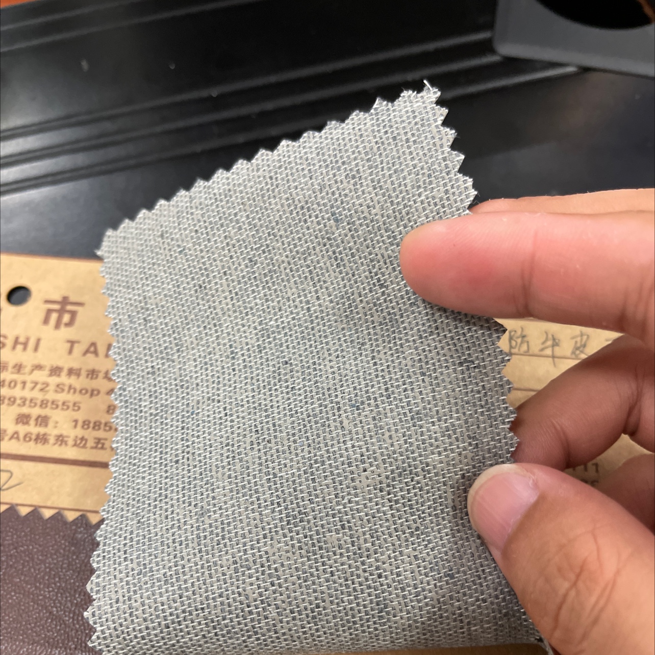 厂家防牛皮T19-4压花大量现货高中低档箱包鳄鱼纹路01详情5